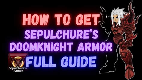 hollowborn doomknight|sepulchure doomknight armor.